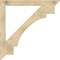 Ekena Millwork Merced Traditional Rough Sawn Bracket, Douglas Fir, 4"W x 46"D x 46"H BKT04X46X46MRC01RDF - alternate 4